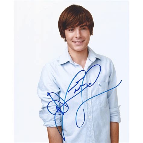Zac Efron Autograph