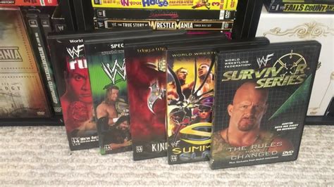 Wwe 2000 Ppv Dvd Collection Review Youtube
