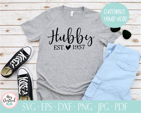 hubby wifey shirts customize your year couple t shirt wifey etsy