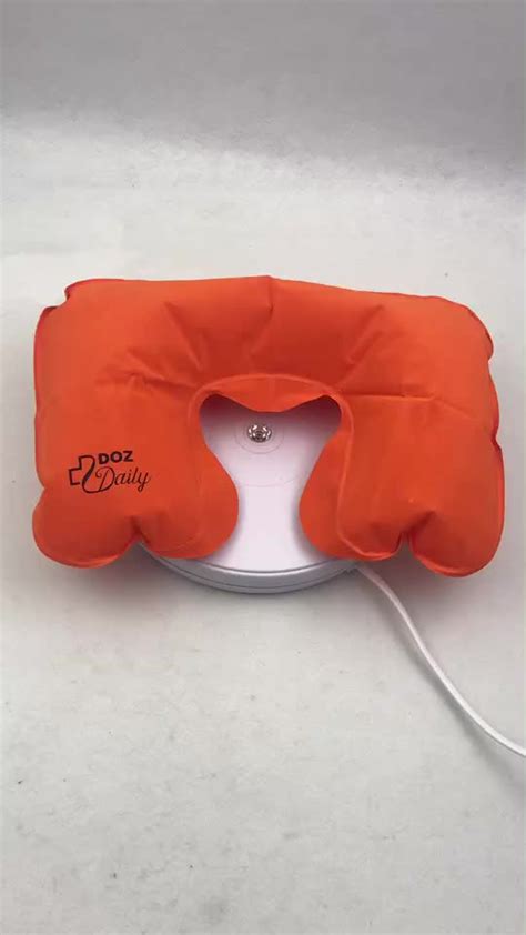 Custom U Shape Inflatable Travel Neck Pillow Buy Neck Pillowtravel