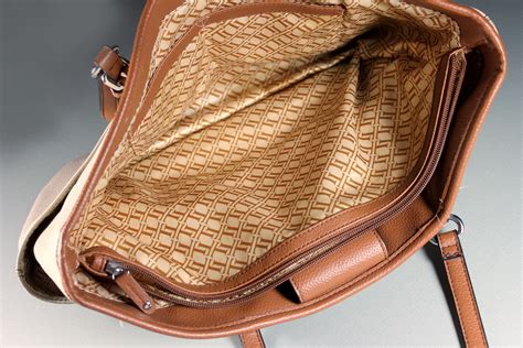 Large Leather Tote Bag Tignanello Handbag Shoulder Bag Carry All