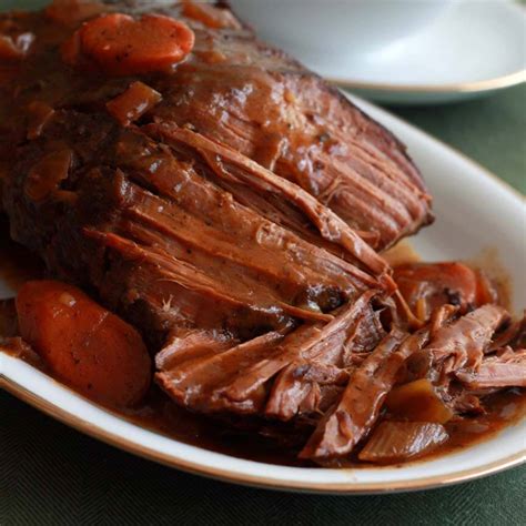 This recipe pairs beautifully with a pinot noir. Best Slow Cooker Pot Roast - The Daring Gourmet