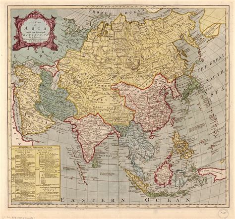 Old Map From Asia In 1700 Asia Map Korea Map Map Ts Old Maps