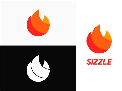 Sizzle Logo Branding By Sajid Shaik Logo Designer On Dribbble