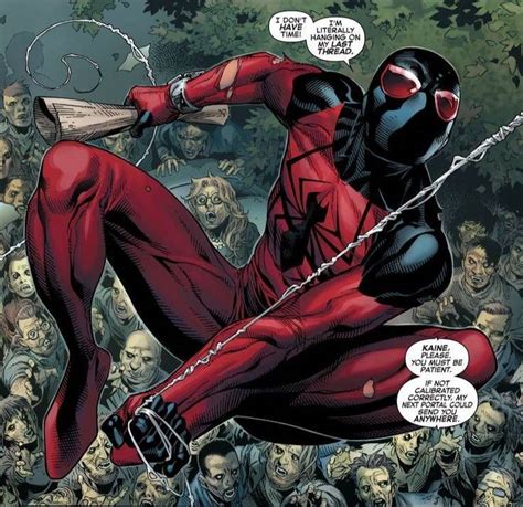 Transcended Scarlet Spiderkaine Parker Edited Marvel Future Fight