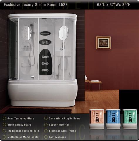 Amazon Aquapeutics Steam Shower Room Model L Everything Else