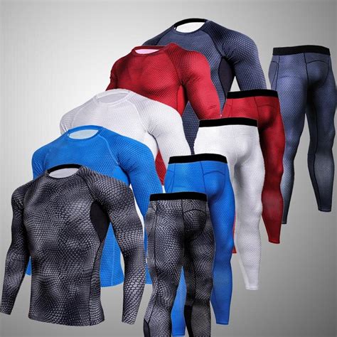 2021 22 new winter thermal underwear sets men quick dry anti microbial stretch men s thermo