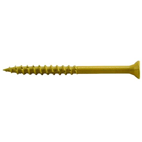 How much a deck should cost. Deck Mate #10 x 2-1/2 in. Star Flat-Head Wood Deck Screws (1 lb.-Pack)-734838 - The Home Depot