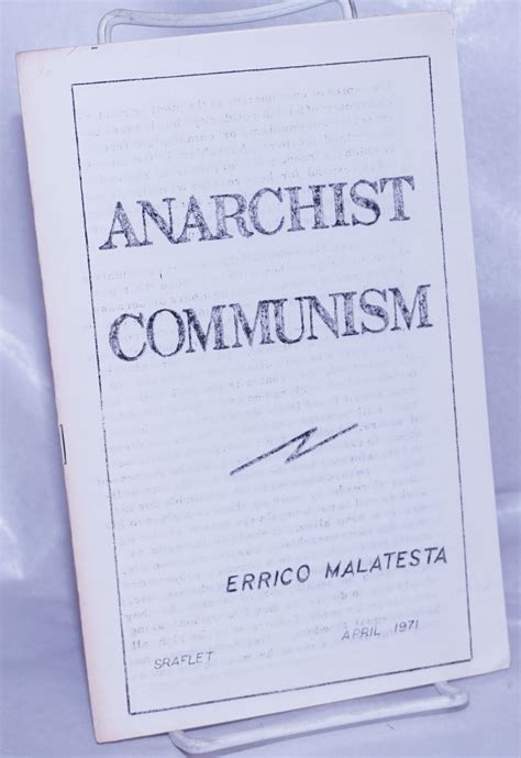 anarchist communism errico malatesta