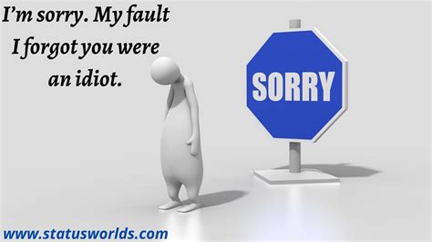 Top High Class Sorry Status And Quotes For You To Tell Someone Sorry