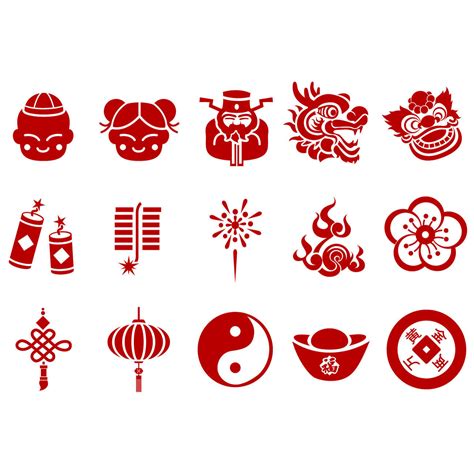 Chinese Spring Festival Graphic Elements Ai