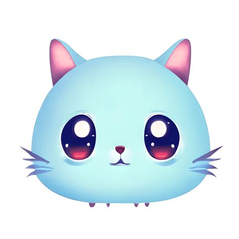 Cute Tiny Hyperrealistic Anime Cat From Pixar · Creative Fabrica