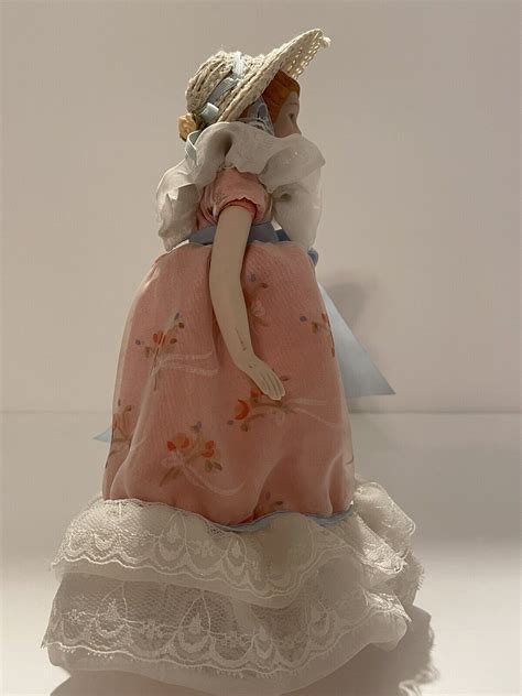 Vintage Avon Southern Belle Porcelain Doll Collection W Stand Tall EBay