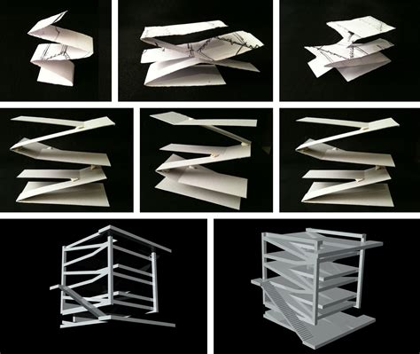 Folding Architecture Studio Seraj Origami Architecture Folding