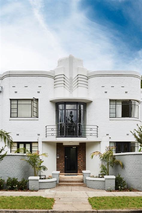 13 Art Deco Style Houses In Australia Art Deco Architecture Art Deco