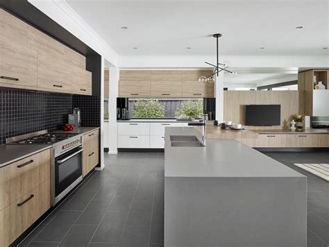 Kitchen The Designer By Metricon Botanica On Display In Geelong