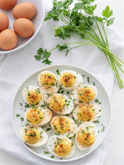 Easy Classic Keto Deviled Eggs Drive Me Hungry