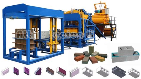 Qt4 15 Fully Automatic Concrete Block Making Machine Automatic Cement