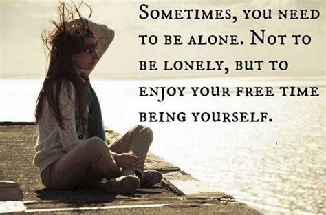 While being alone can feel uncomfortable at first, it offers the opportunity to tune out distractions and rediscover yourself. ALONE QUOTES image quotes at relatably.com