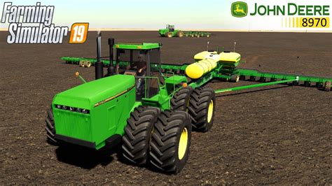 Farming Simulator 19 John Deere 8970 With A Giant Seeder 36 Meters