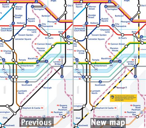 A New Tube Map Has Been Published