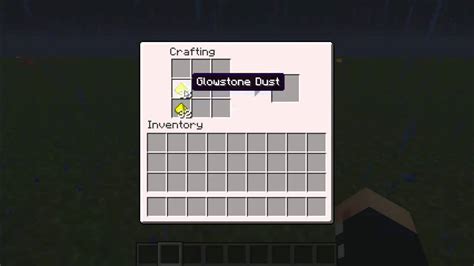 How to Make Glowstone in Minecraft - YouTube