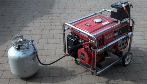 Generator Conversion To Propane And Natural Gas Without Any Kits Diy Generator Homemade