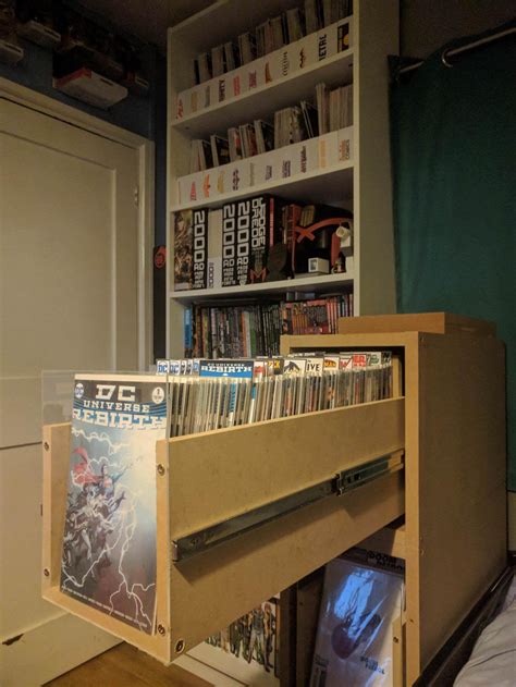 I Finally Upgraded My Comic Book Storage Dccomics