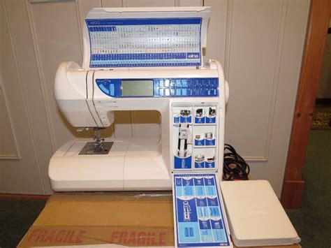 Elna 6600 Quilters Dream 2 Sewing Machine In Full Working Order With