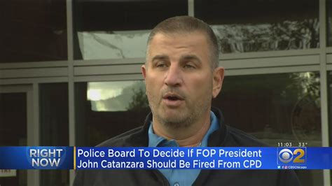 Police Board To Decide If Fop President John Catanzara Should Be Fired