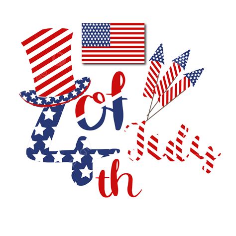 Happy 4th July Vector Art Png Happy 4th Of July Vector United 4th July Png Image For Free
