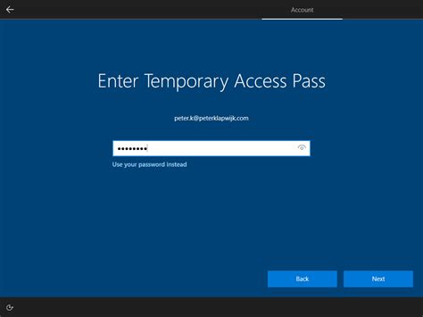 My First Experience With Temporary Access Pass During Windows Autopilot