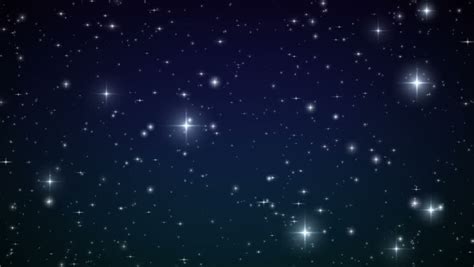 Seamless Loop Of Twinkling Stars Created At 1920x1080p Stock Footage