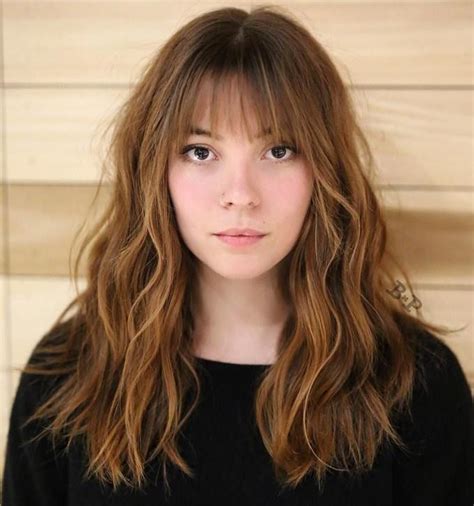 Wispy Bangs To Completely Revamp Any Hairstyle Straight Bangs Long