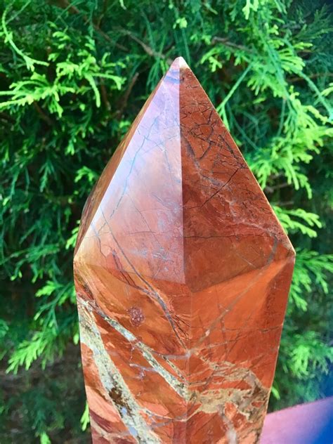 Red Jasper Large 6 Lb Generator 10 Tall Free Etsy