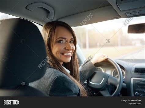 Driver Turns Passenger Image And Photo Free Trial Bigstock