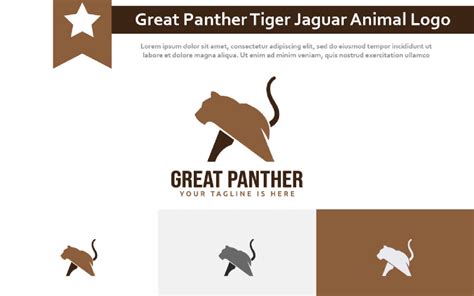 Panther Logo Templates From Templatemonster
