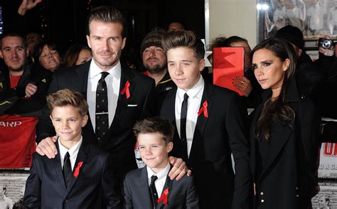 Until 2016, he held the appearance record for an outfield player before wayne. David Beckham Family - WeNeedFun