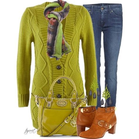 Cardigan Scarves And Boots Created By Tayswift 1d On Polyvore Fashion Fall Fashion Colors