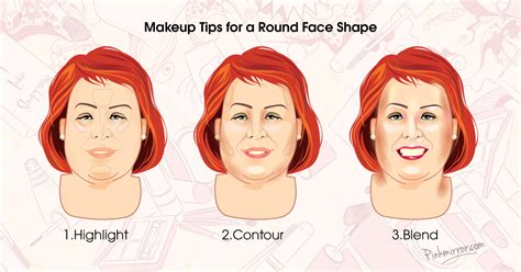 Makeup Clothes And Hairstyle Tips For A Mature Round Face Shape