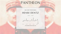 Henri Dentz Biography - French general | Pantheon