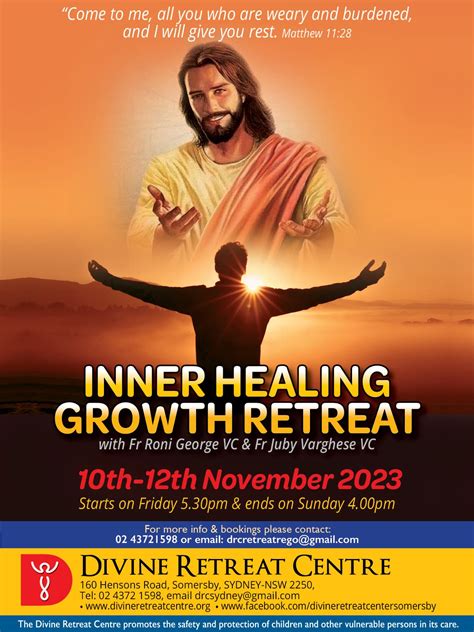 Inner Healing And Spiritual Retreats Nsw Divine Retreat Centre