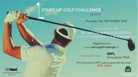 Start Up Golf Challenge Epfl Innovation Park