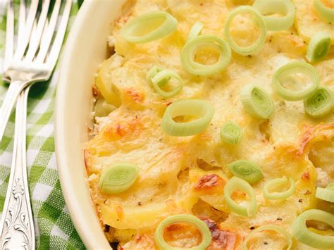 Gratin de poireaux à la béchamel Recette de Gratin de poireaux à la