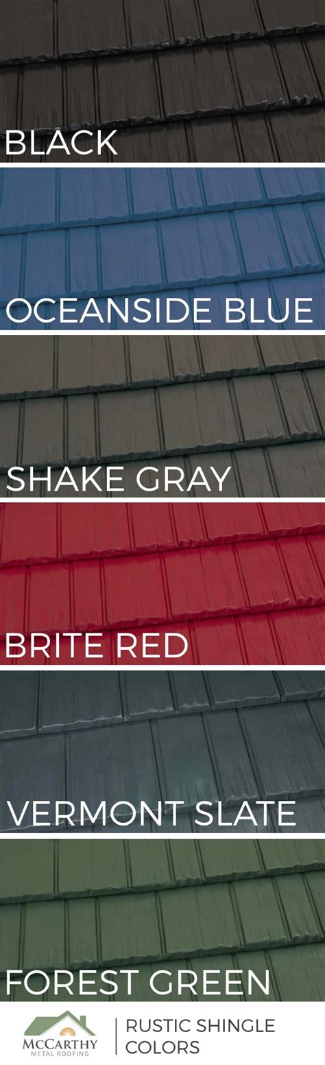 Popular Metal Roof Colors 6 On Trend Shades Of The Rustic Shingle