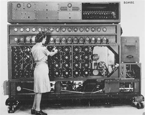 The National Cash Register N 530 Bombe Enigma Decrypting Machine