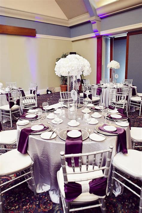 Ontario Fusion Wedding From Rowell Photography Purple And Silver