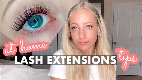 Did lash extensions wear off around the same time or did you have an awkward phase when the lashes were different? TIPS FOR DOING LASH EXTENSIONS AT HOME! do your own permanent lashes without damage! - YouTube