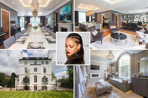 Inside Rihannas £32m London Mansion As The Price Is Slashed By £45m