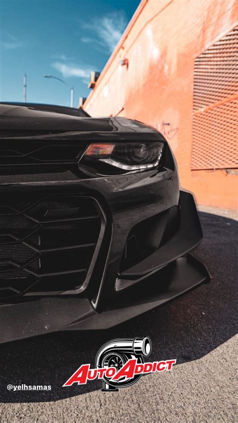 2016 2018 Chevy Camaro Zl1 1le Front Bumper Conversion 8 Piece Kit